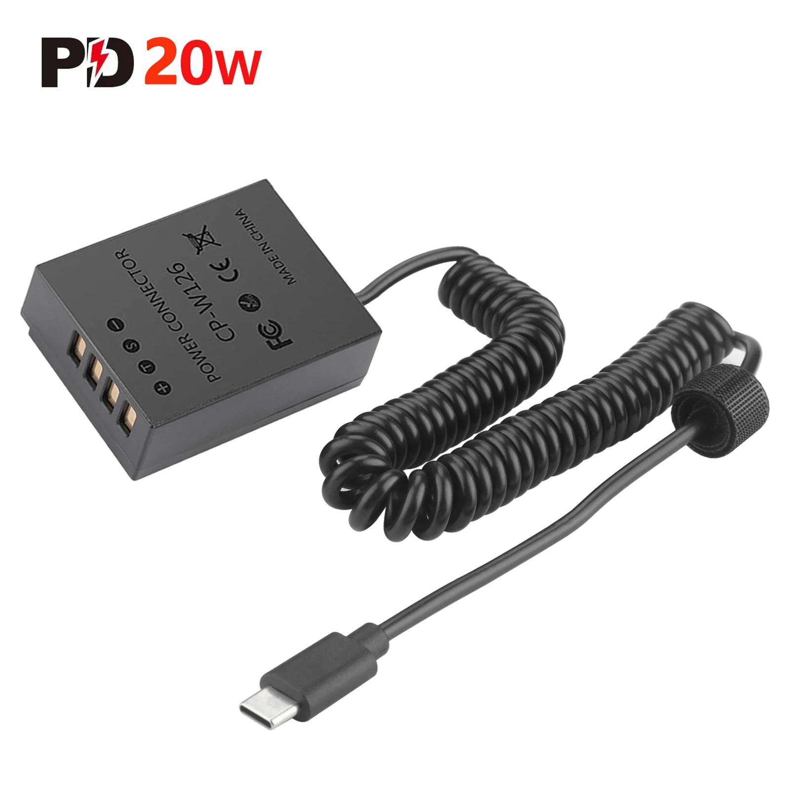 CP-W126 USB-C DC  AC  NP-W126s NP-W126  ͸, ʸ X-H1 X-Pro3 X-Pro2 X-Pro1 X-T3 X-T2 X-M1 ī޶